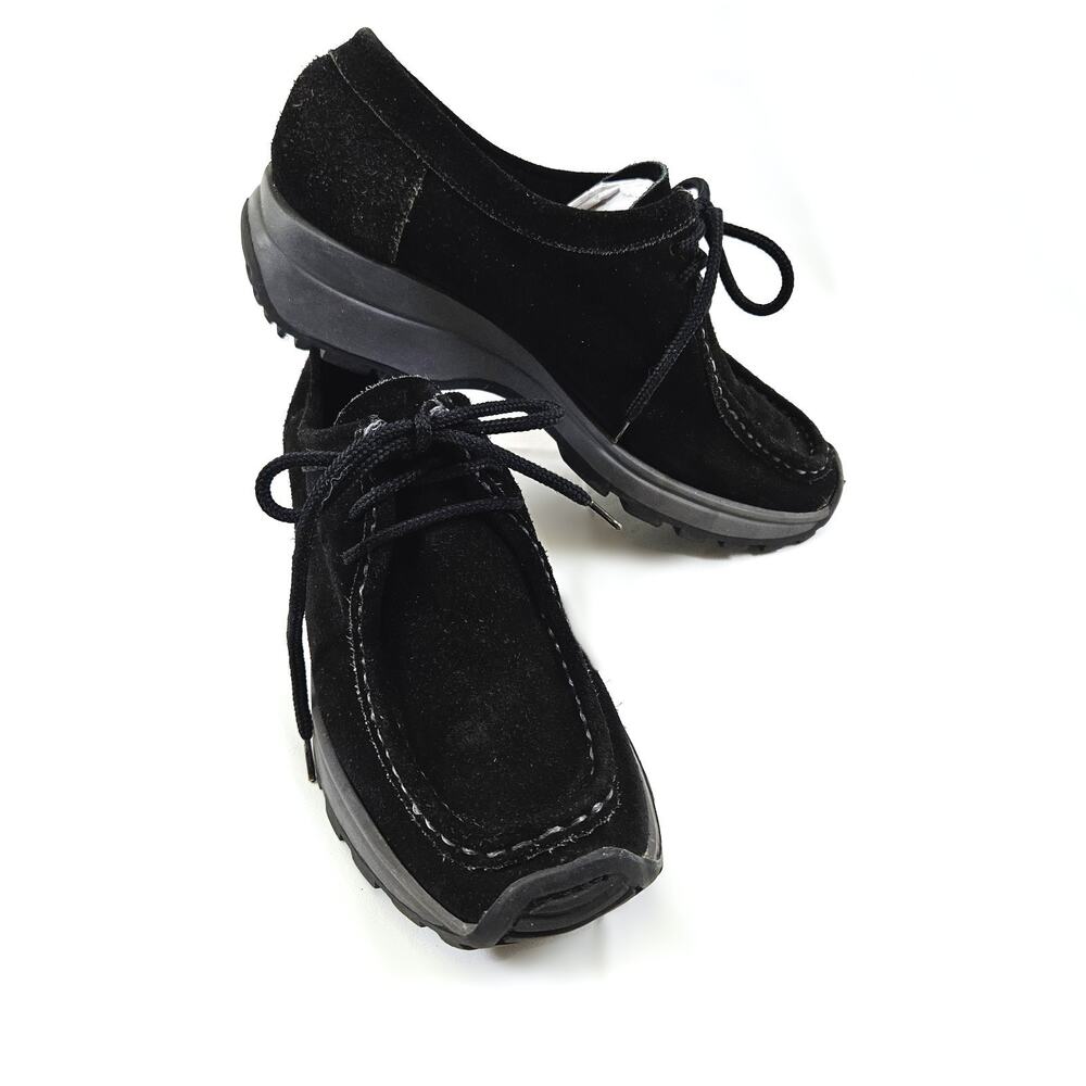 Vintage David Aaron Suede Chukkas Euro 40 9 Black Desert Boots Booties Sneakers